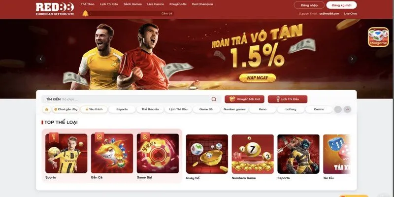 Live casino RED88