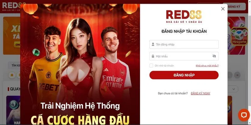 Quay số RED88
