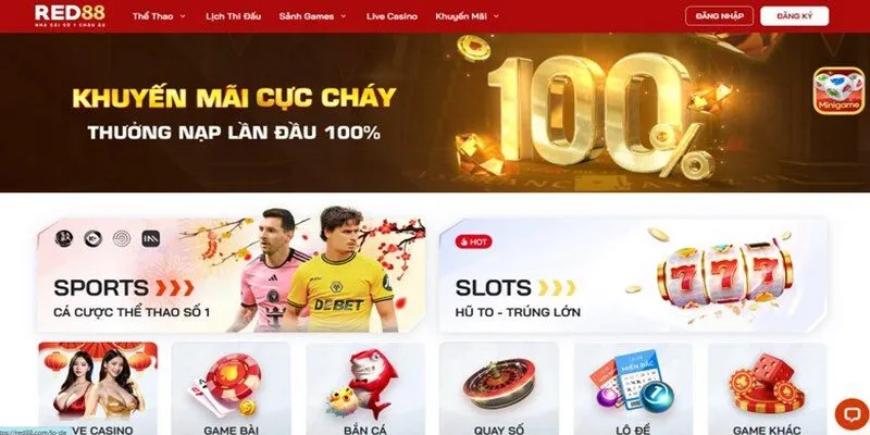 RED88 trở thành sân chơi nổi bật hàng đầu